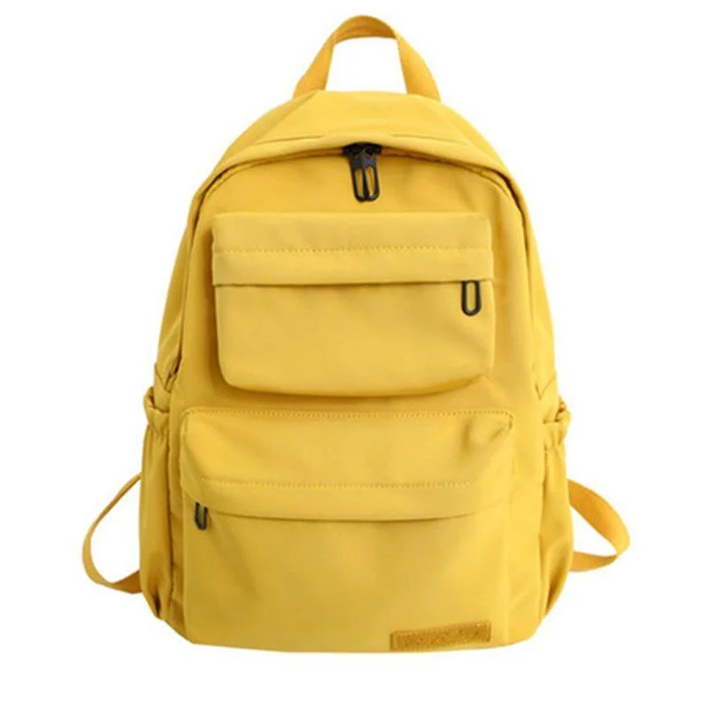Solid Color Backpack For Women 2019 Waterproof Nylon Multi Pocket Travel Backpacks Large Capacity School Bag For Teenage
Solid Color Backpack For Women 2019 Waterproof Nylon Multi Pocket Travel Backpacks Large Capacity School Bag For Teenage