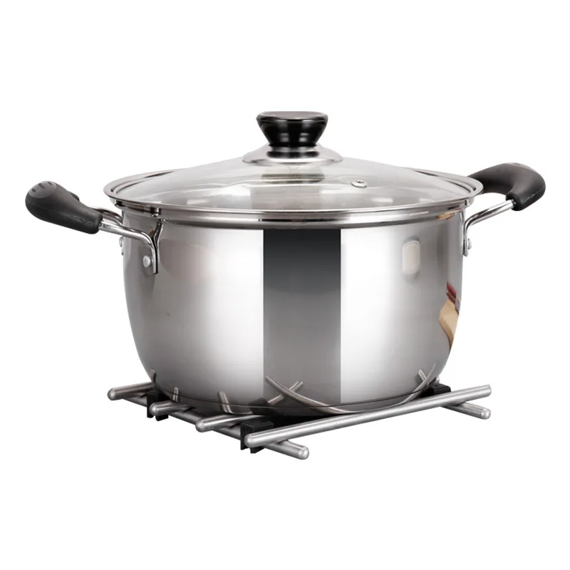 Stainless steel soup pot double ear arc cooker pot soup gas furnace induction cooker suitable for Korean
Stainless steel soup pot double ear arc cooker pot soup gas furnace induction cooker suitable for Korean