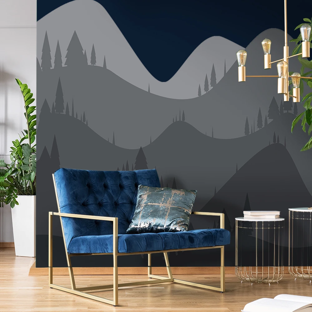Nordic Gray Hills and Mountains Wall Mural for Kids Room Living Room Nursery Home Decoration Large Stickers Self-adhesive Fabric
Nordic Gray Hills and Mountains Wall Mural for Kids Room Living Room Nursery Home Decoration Large Stickers Self-adhesive Fabric