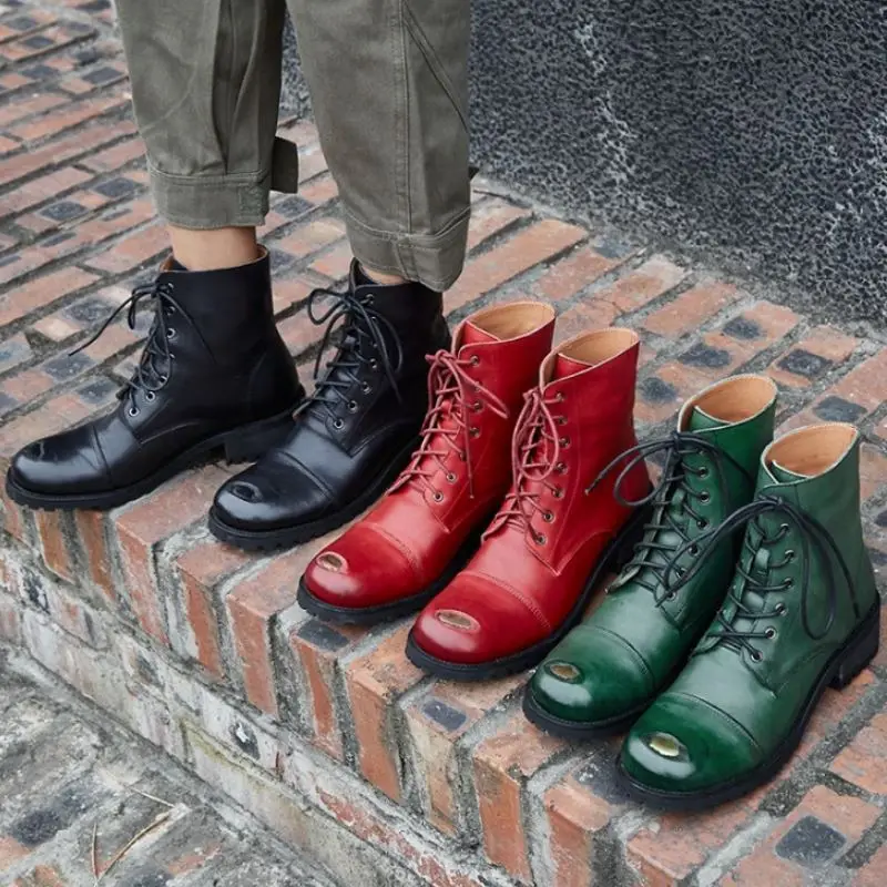 Rizabina Women Ankle Boots Real Leather Women Winter Shoes Fashion Cool Short Boots Winter Women Footwear Size 34-40
Rizabina Women Ankle Boots Real Leather Women Winter Shoes Fashion Cool Short Boots Winter Women Footwear Size 34-40