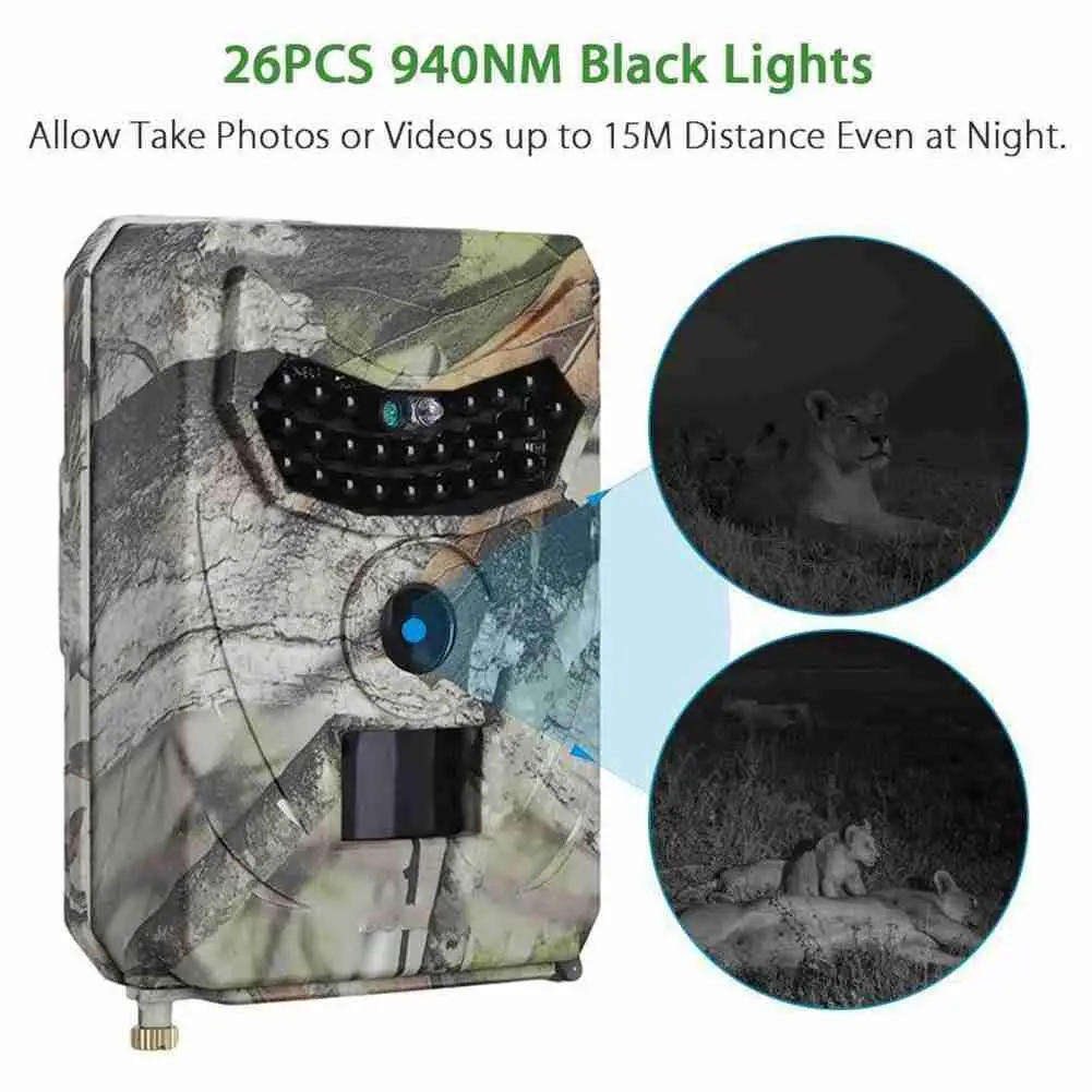 Outdoor Hunting Camera Night Camera 12 Million 1080P High-definition Camera Wildlife Trail Night Vision Hunting Video Cameras
Outdoor Hunting Camera Night Camera 12 Million 1080P High-definition Camera Wildlife Trail Night Vision Hunting Video Cameras