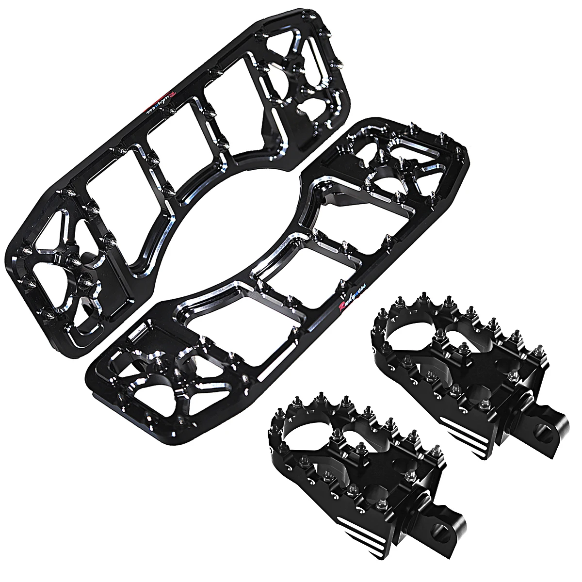 MX Style Billet Aluminum Front And Rear Floorboard Kits Fit For Harley Touring Street Glide FLHX Dyna FLD
MX Style Billet Aluminum Front And Rear Floorboard Kits Fit For Harley Touring Street Glide FLHX Dyna FLD