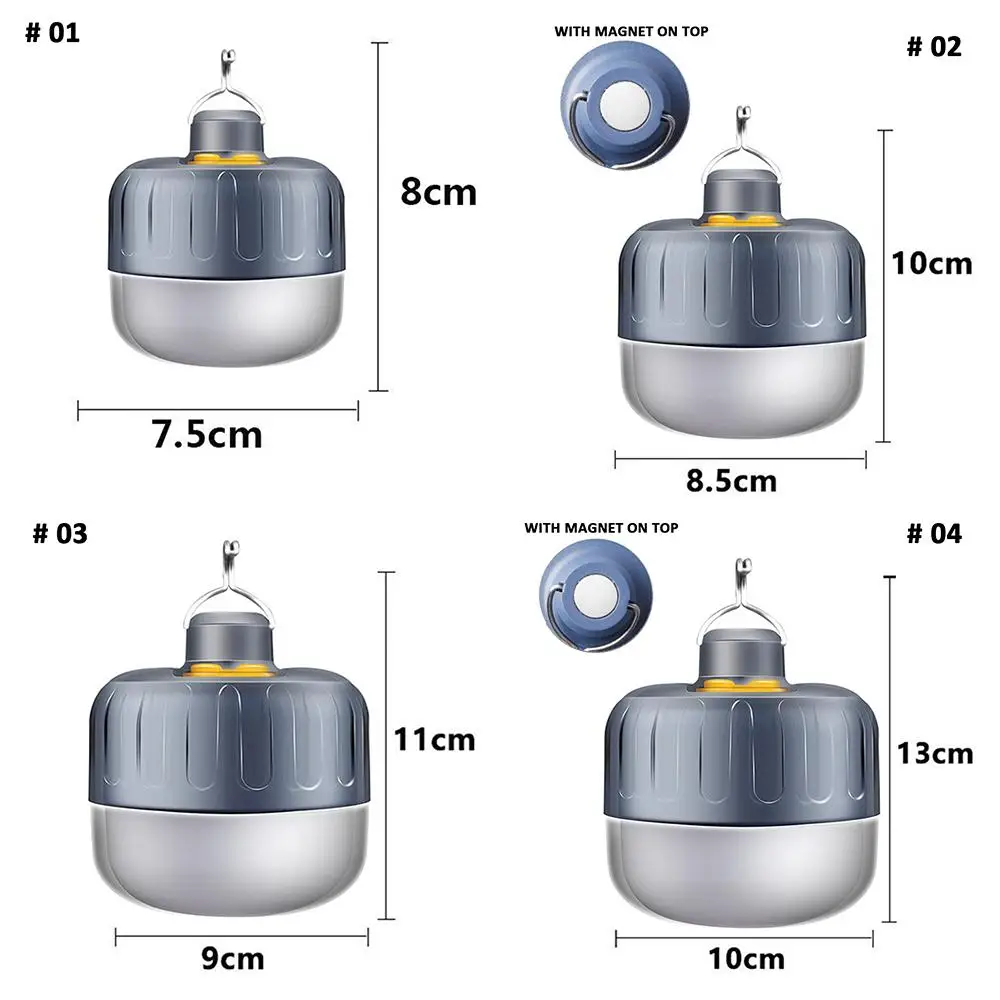 10W Camping Lamp Tent Bulb Portable Lantern DC Interfac Reading Fishing LED Hang Magnet Flashlight Waterproof Emergency
10W Camping Lamp Tent Bulb Portable Lantern DC Interfac Reading Fishing LED Hang Magnet Flashlight Waterproof Emergency