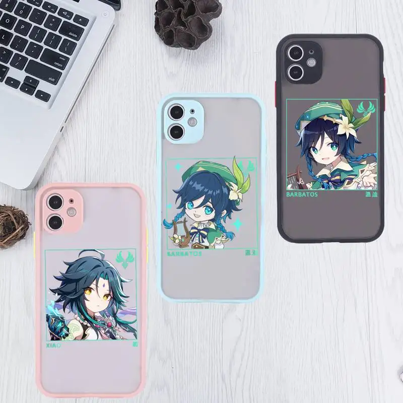 Genshin impact zhongli xiao hutao Phone Case For iPhone 12 11 Mini Pro XR XS Max 7 8 Plus X Matte transparent Pink Back Cover
Genshin impact zhongli xiao hutao Phone Case For iPhone 12 11 Mini Pro XR XS Max 7 8 Plus X Matte transparent Pink Back Cover