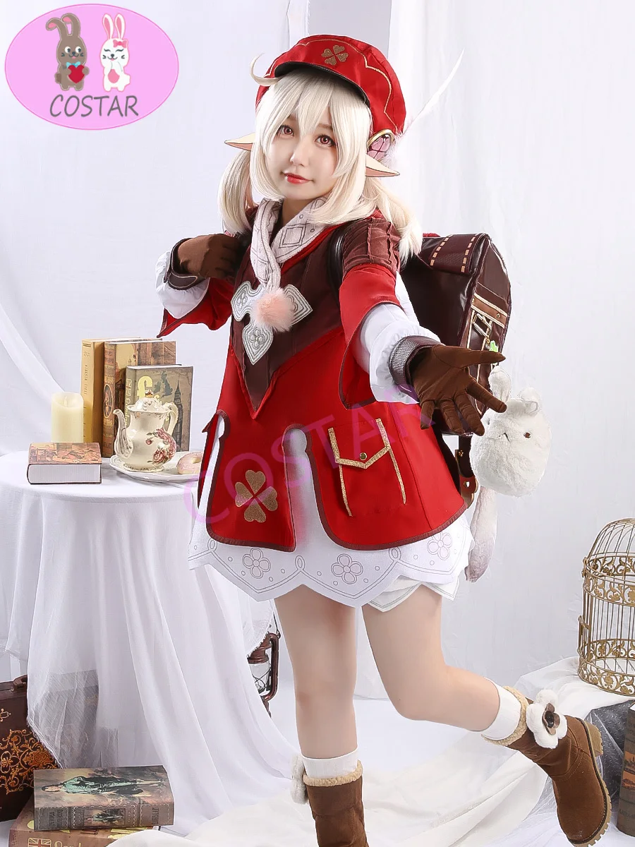 Anime Genshin Impact Klee Keli Lolita Dress Lovely Uniform Cosplay Costume Halloween Suit For Women Girls Outfit New 2020
Anime Genshin Impact Klee Keli Lolita Dress Lovely Uniform Cosplay Costume Halloween Suit For Women Girls Outfit New 2020