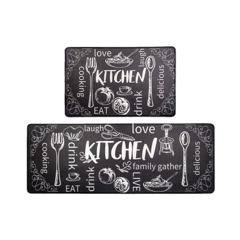 Anti Fatigue Kitchen Mat Set of 2 Non Slip Thick Cushion Rug Sets with Runner Heavy Duty Comfort Standing Mats Waterproof Carpet
Anti Fatigue Kitchen Mat Set of 2 Non Slip Thick Cushion Rug Sets with Runner Heavy Duty Comfort Standing Mats Waterproof Carpet