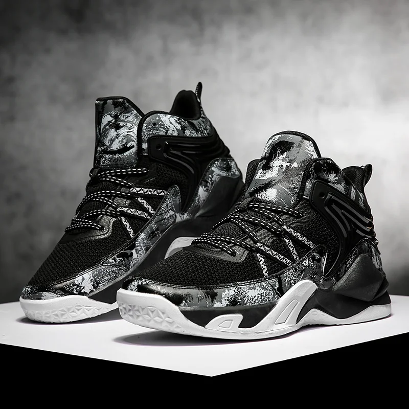 New Men's Women's Sports Basketball Shoes Fashionable Breathable Upper Wear-resistant PU Sole 3 Colors Fashion Casual Shoes
New Men's Women's Sports Basketball Shoes Fashionable Breathable Upper Wear-resistant PU Sole 3 Colors Fashion Casual Shoes
