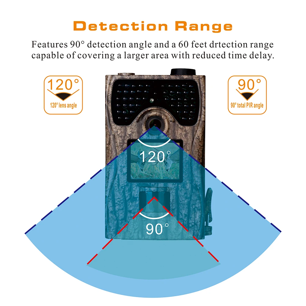 Hunting Camera 1080P HD Infrared Photo Traps Waterproof Camera for Outdoor Sport Wildlife Hunting and Security
Hunting Camera 1080P HD Infrared Photo Traps Waterproof Camera for Outdoor Sport Wildlife Hunting and Security