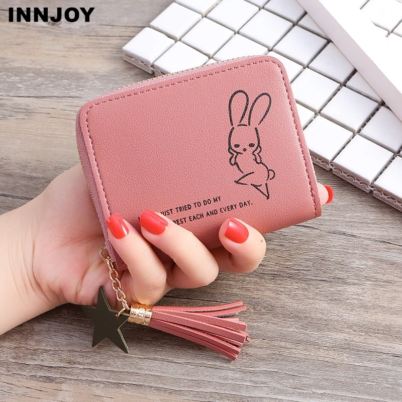 Cute Wallets Leather Women Wallets Fashion Short Wallet Student Coin Purse Card Holder Ladies Clutch Bag Small rabbit Female
Cute Wallets Leather Women Wallets Fashion Short Wallet Student Coin Purse Card Holder Ladies Clutch Bag Small rabbit Female