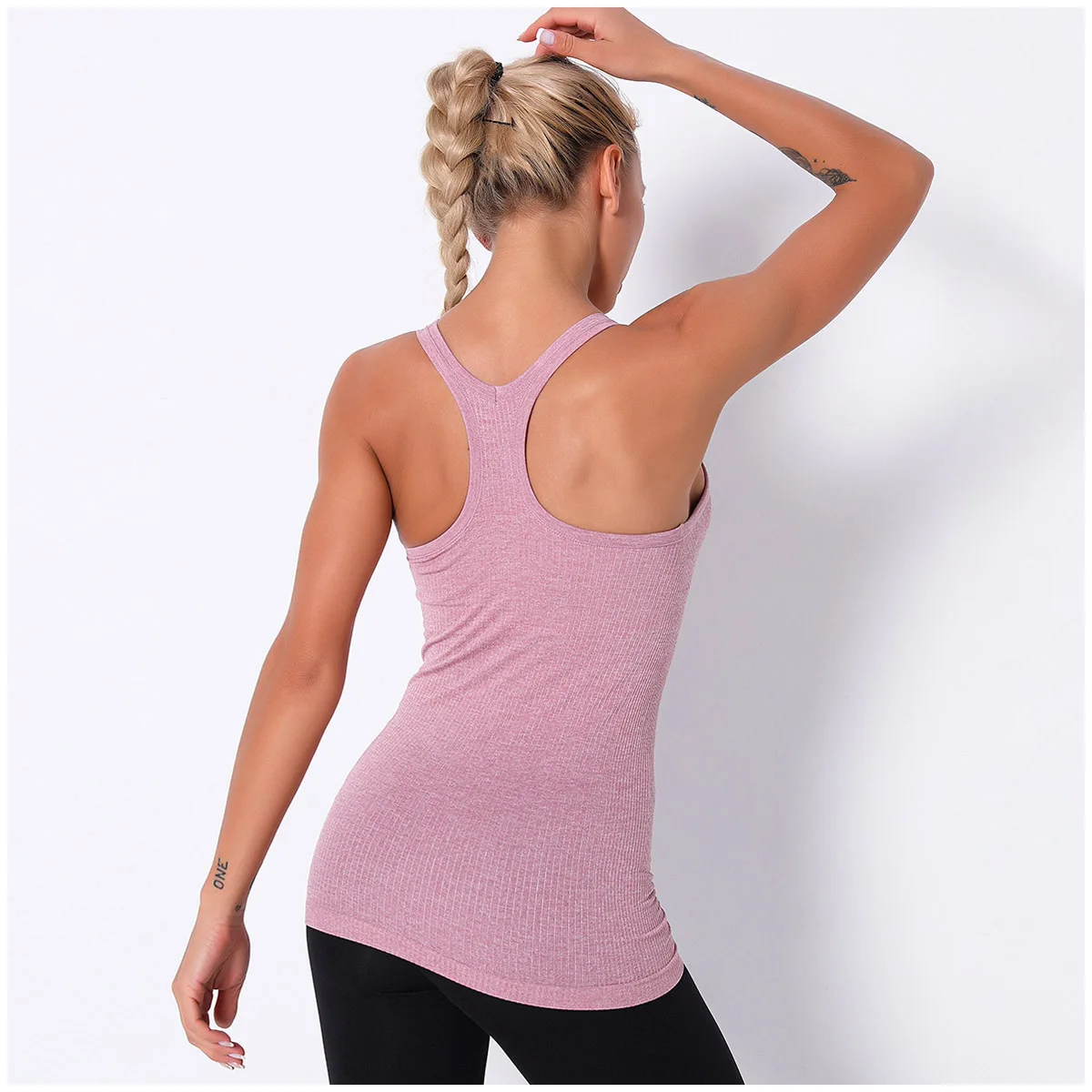 Yoga vest ladies stretch tight-fitting long I-beautiful back top fitness all-match yoga suit
Yoga vest ladies stretch tight-fitting long I-beautiful back top fitness all-match yoga suit