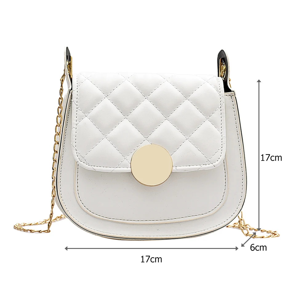 Fashion Lattice Pattern Crossbody Bag Classic Elegant PU Leather Women Semicircle Shoulder Pouch Crossbody Shoulder Bag
Fashion Lattice Pattern Crossbody Bag Classic Elegant PU Leather Women Semicircle Shoulder Pouch Crossbody Shoulder Bag