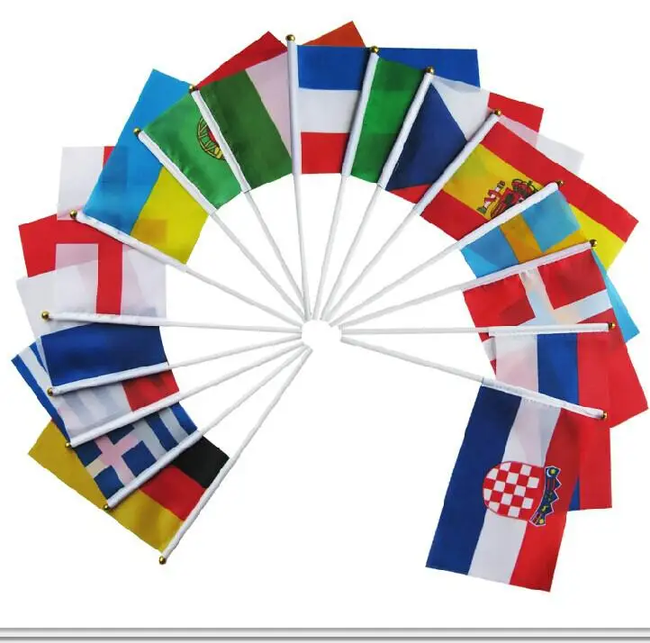 Personalized Two Sides Printed All World Country Flags 24*21 CM Polyester National Flags 100pcs/lot Free Shipping
Personalized Two Sides Printed All World Country Flags 24*21 CM Polyester National Flags 100pcs/lot Free Shipping
