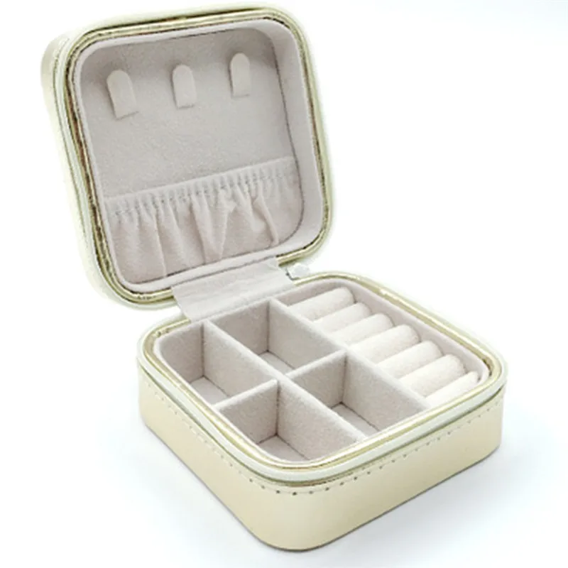 Solid Jewelry Packaging Display Box Women Fashion PU Leather Jewelry Box Necklace Ring Storage Organizer Zipper Cosmetic Cases
Solid Jewelry Packaging Display Box Women Fashion PU Leather Jewelry Box Necklace Ring Storage Organizer Zipper Cosmetic Cases