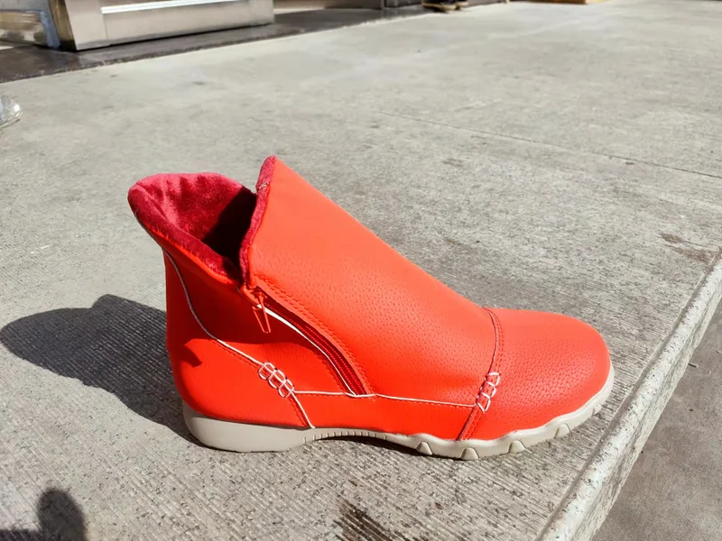 Winter Women's Shoes Naked Boots Snow Boots Casual Flat Leather Short Low Top White Black Moon Woodland Free Shipping Size 43
Winter Women's Shoes Naked Boots Snow Boots Casual Flat Leather Short Low Top White Black Moon Woodland Free Shipping Size 43