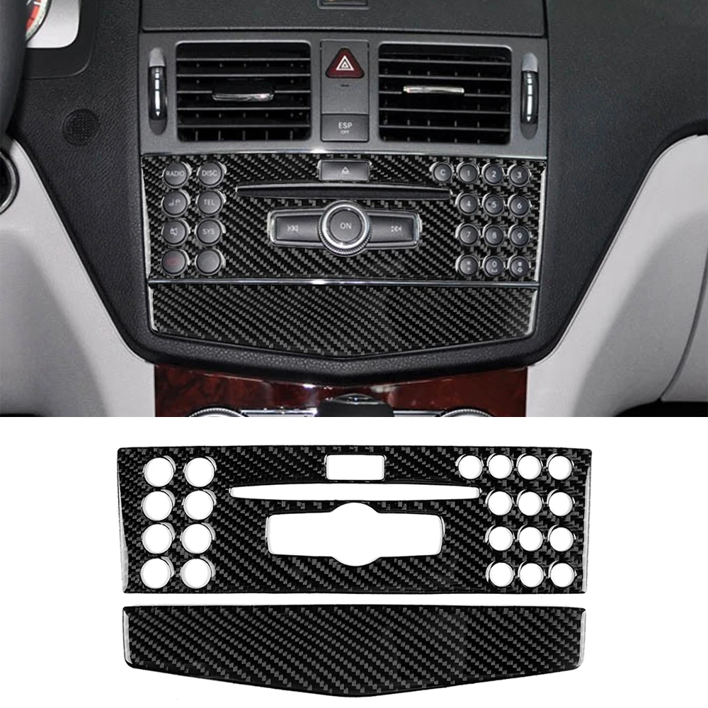 Central Control CD Panel Decoration Cover Decal Trim Sticker for Benz W204 C Class 2007-2010 Car Accessories Carbon Fiber
Central Control CD Panel Decoration Cover Decal Trim Sticker for Benz W204 C Class 2007-2010 Car Accessories Carbon Fiber