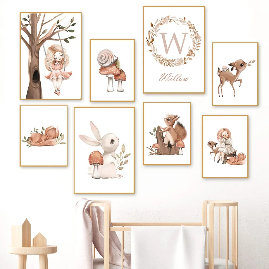 for Kids Room Canvas Picture Cartoon Bunny Squirrel Wall Paintings Frameless Posters for Home Design Nursery Decor Prints
for Kids Room Canvas Picture Cartoon Bunny Squirrel Wall Paintings Frameless Posters for Home Design Nursery Decor Prints