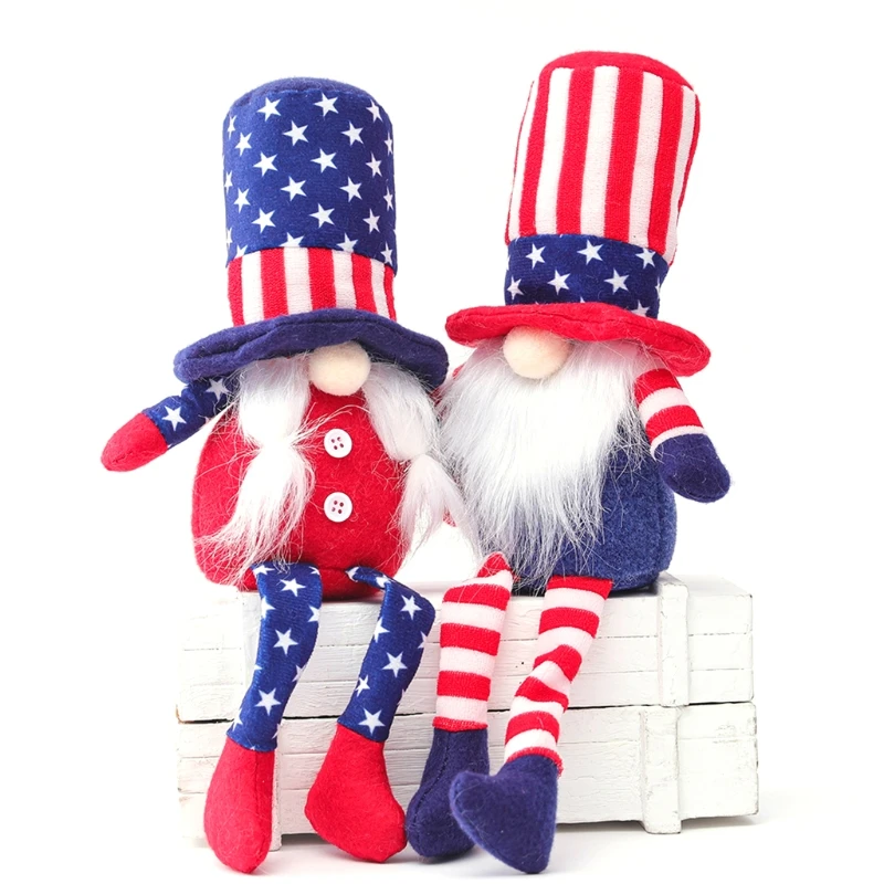 Veterans Day American Gnome President Election Decoration Couple Patriotic Tomte for 4th of July Gift Handmade Memorial Day 28GF
Veterans Day American Gnome President Election Decoration Couple Patriotic Tomte for 4th of July Gift Handmade Memorial Day 28GF