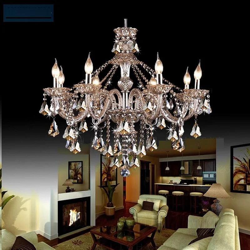 Luxury Cognac Crystal LED Chandelier Living room dining room study bedroom lighting Hotel coffee shop business Lighting fixtures
Luxury Cognac Crystal LED Chandelier Living room dining room study bedroom lighting Hotel coffee shop business Lighting fixtures