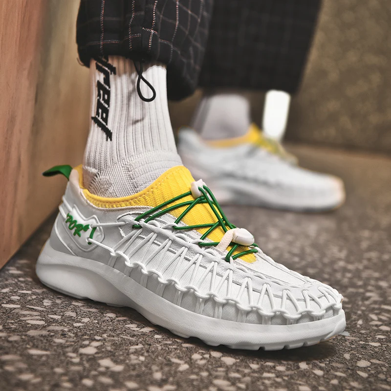 Summer Breathable Men Running Shoes Comfortable and Comfortable Fitness Sports Shoes Outdoor Non-slip Casual Walking Shoes Men 
Summer Breathable Men Running Shoes Comfortable and Comfortable Fitness Sports Shoes Outdoor Non-slip Casual Walking Shoes Men
