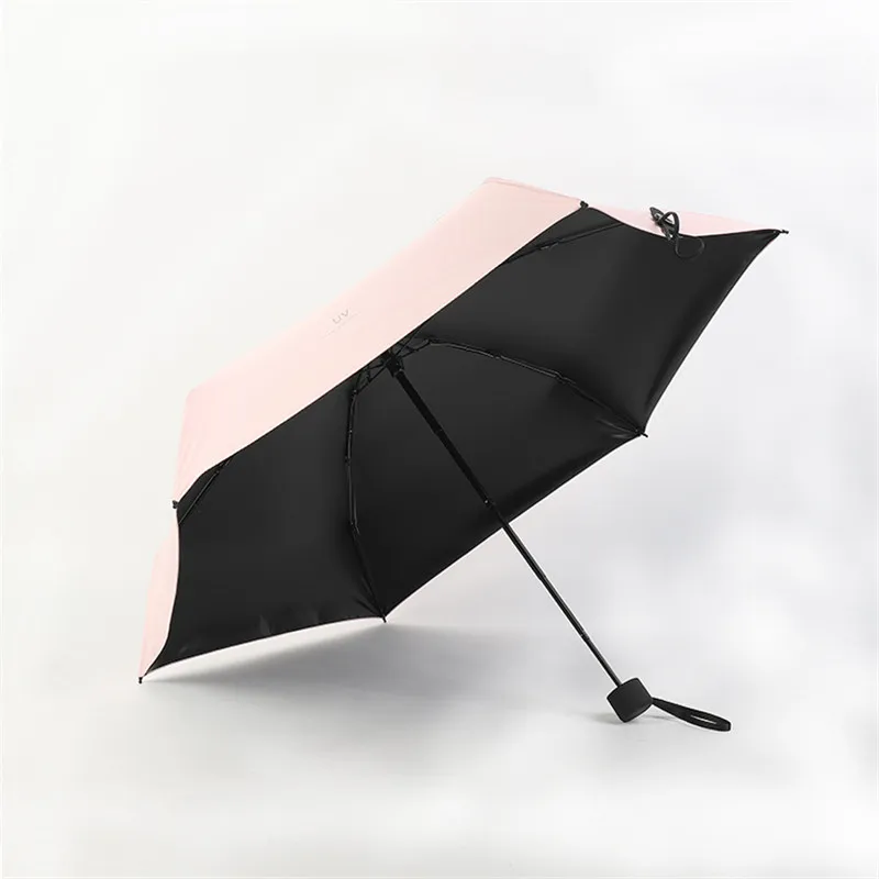 Mrosaa Маленький модный складной зонт от дождя для женщин и подарков мужчин Мини