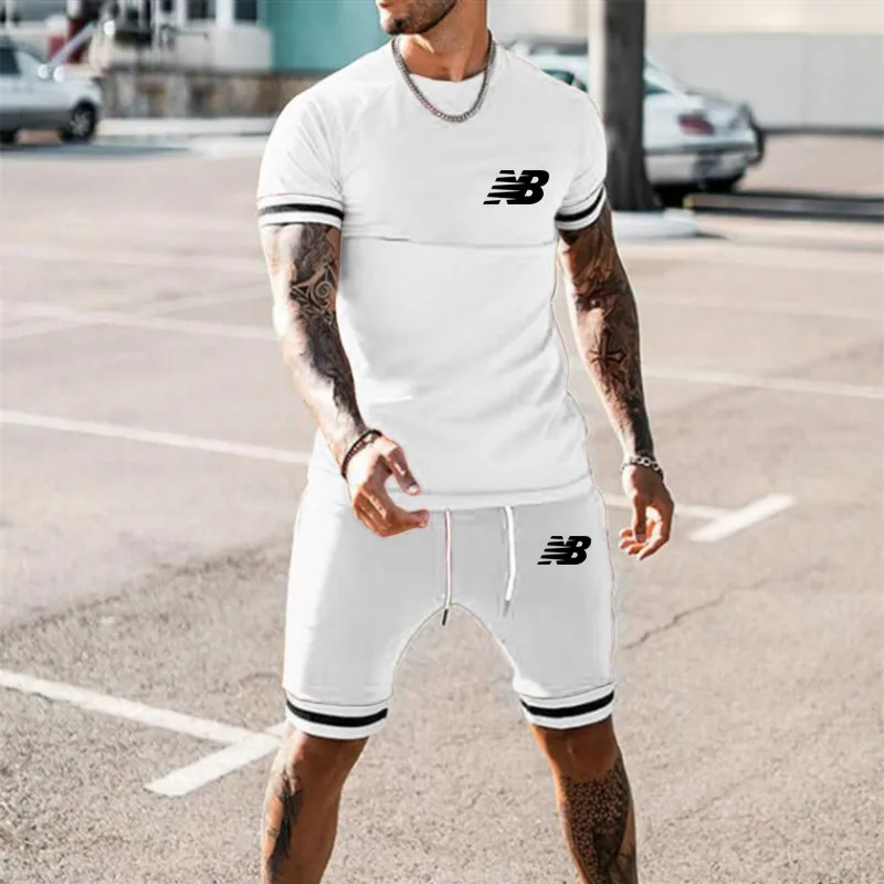 2021 Summer Men's Brand 2 Pieces/set Of T-shirts + Shorts Pure Cotton Breathable Casual Wear Sportswear Running Training Wear
2021 Summer Men's Brand 2 Pieces/set Of T-shirts + Shorts Pure Cotton Breathable Casual Wear Sportswear Running Training Wear