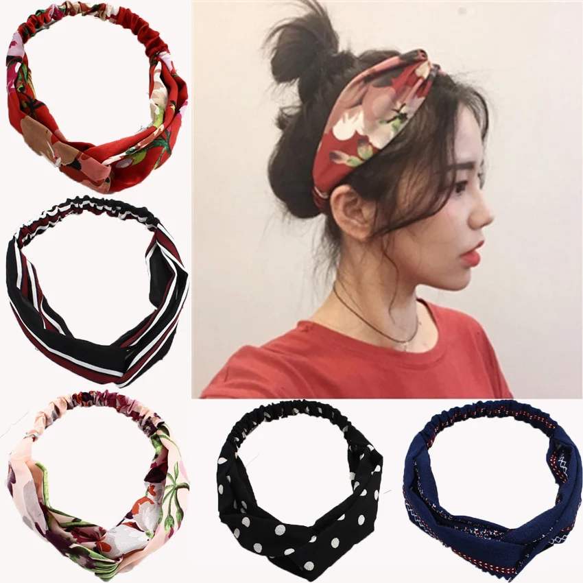 Fashion Women Summer Hairband Bohemian Girls Turban Bandage Floral Headband Twisted Knotted Headwrap Hair Bands Hair accessories
Fashion Women Summer Hairband Bohemian Girls Turban Bandage Floral Headband Twisted Knotted Headwrap Hair Bands Hair accessories