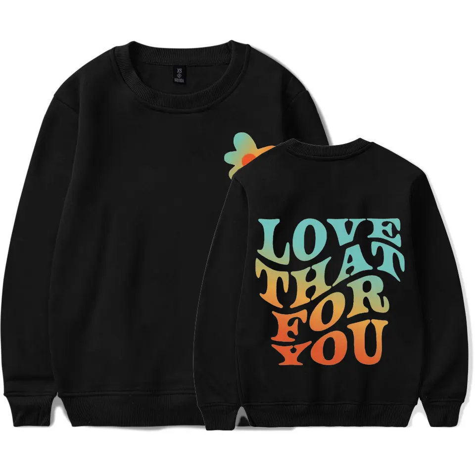 Love That for You Color Letter Print Pullover Men Women Double-sided Print Pullovers Hip Hop Style Sweatshirt Mens Streetwear
Love That for You Color Letter Print Pullover Men Women Double-sided Print Pullovers Hip Hop Style Sweatshirt Mens Streetwear