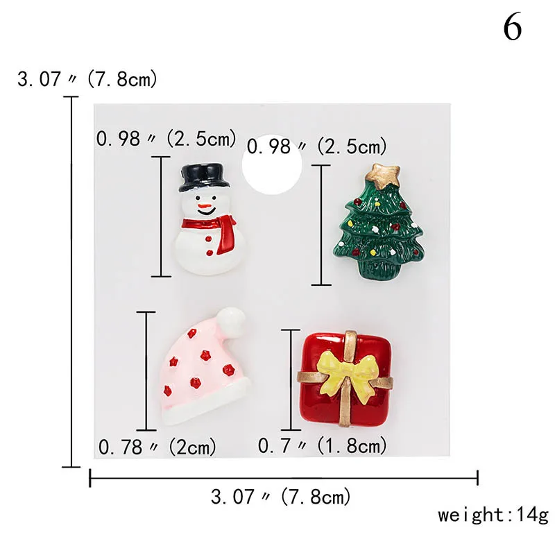 Merry Christmas Drip Oil Brooch Set Pins Crutches Acrylic Snowman Hat Santa Claus Badges Decorative Elk Heart Fashion Xmas Decor
Merry Christmas Drip Oil Brooch Set Pins Crutches Acrylic Snowman Hat Santa Claus Badges Decorative Elk Heart Fashion Xmas Decor