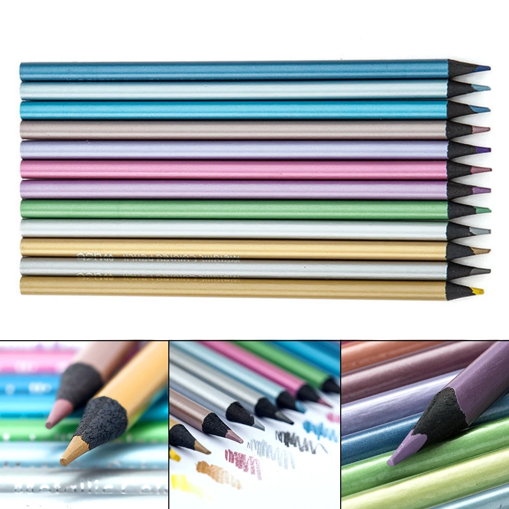 12 Colors Eco Friendly Sketch Pencil Professional Gift Stationery Sparkling DIY Drawing Art Craft School Student Lead
12 Colors Eco Friendly Sketch Pencil Professional Gift Stationery Sparkling DIY Drawing Art Craft School Student Lead
