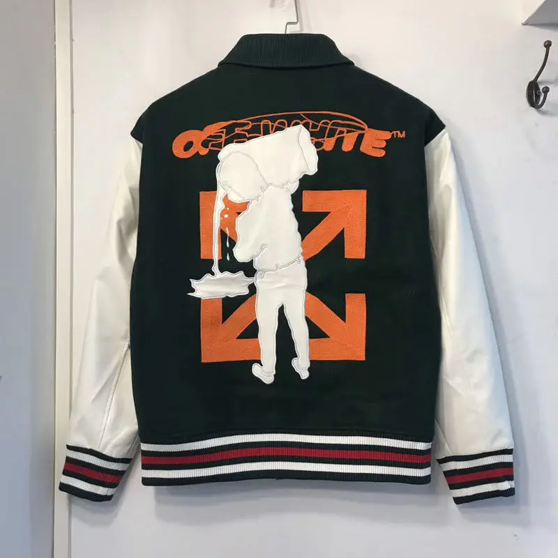 Shang supply fall menswear teenagers popular logo 99 digital printing color matching jacket arrow baseball jacket
Shang supply fall menswear teenagers popular logo 99 digital printing color matching jacket arrow baseball jacket