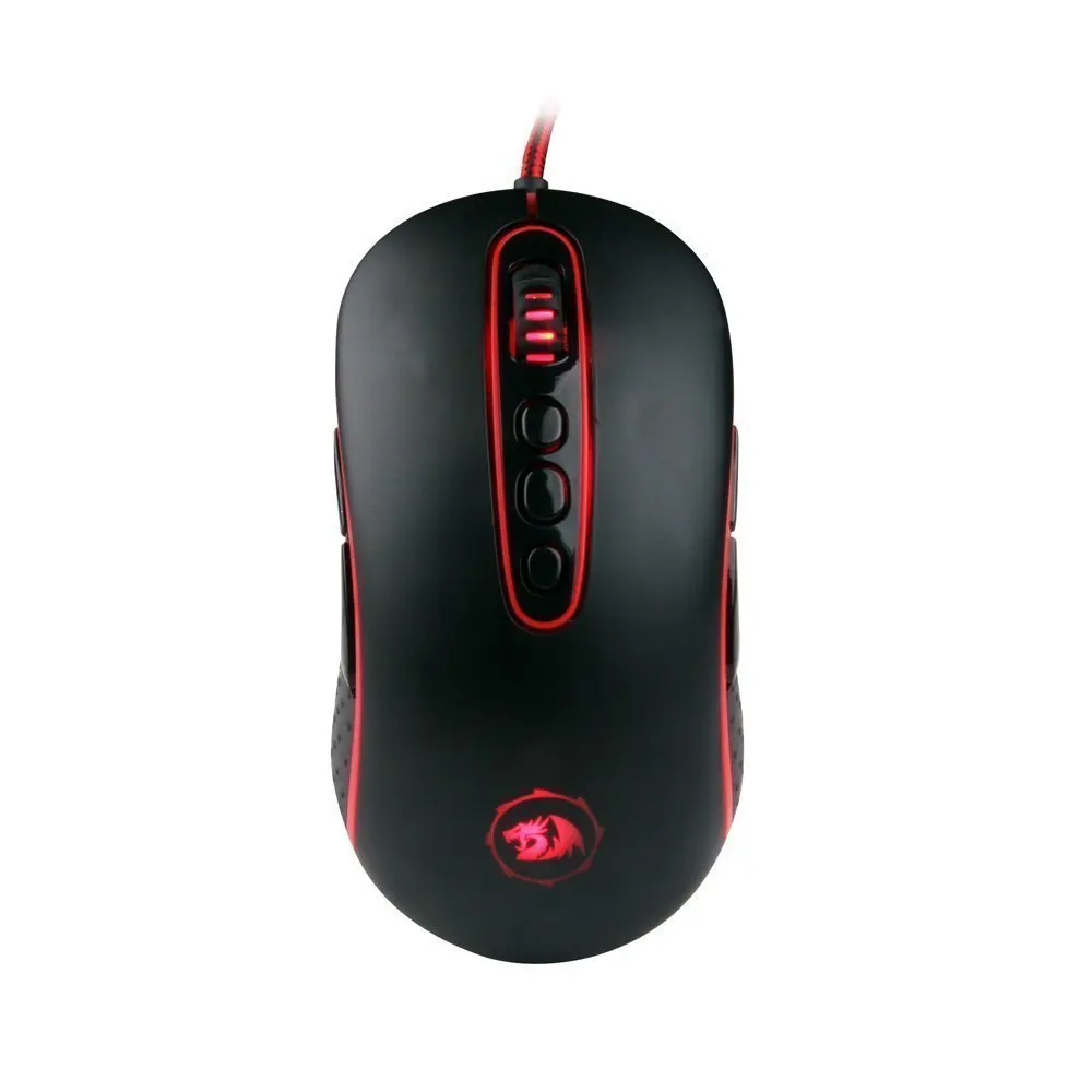 Redragon M702 PHOENIX Gaming Mouse ,10000 DPI Customizable with Software 5 User Modes LED Backlit Computer Mouse, Black
Redragon M702 PHOENIX Gaming Mouse ,10000 DPI Customizable with Software 5 User Modes LED Backlit Computer Mouse, Black