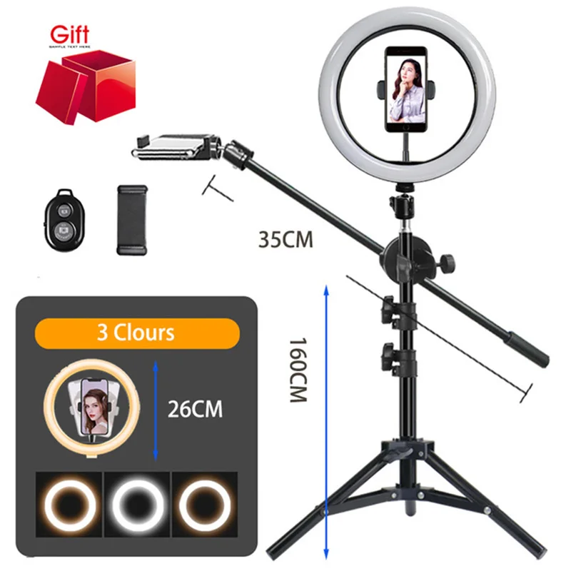 Photography Led Video Ring Light Circle Fill Lighting Camera Photo Studio Phone Selfie Lamp With Tripod Stand Boom Arm Youtube
Photography Led Video Ring Light Circle Fill Lighting Camera Photo Studio Phone Selfie Lamp With Tripod Stand Boom Arm Youtube