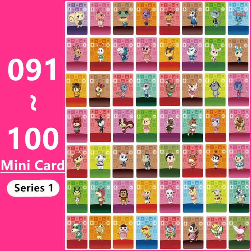 Мини-карта в виде животного Acroxxing 091 ~ 100 Amxxbo Ntag215 чип NFC игровая Карта
Мини-карта в виде животного Acroxxing 091 ~ 100 Amxxbo Ntag215 чип NFC игровая Карта