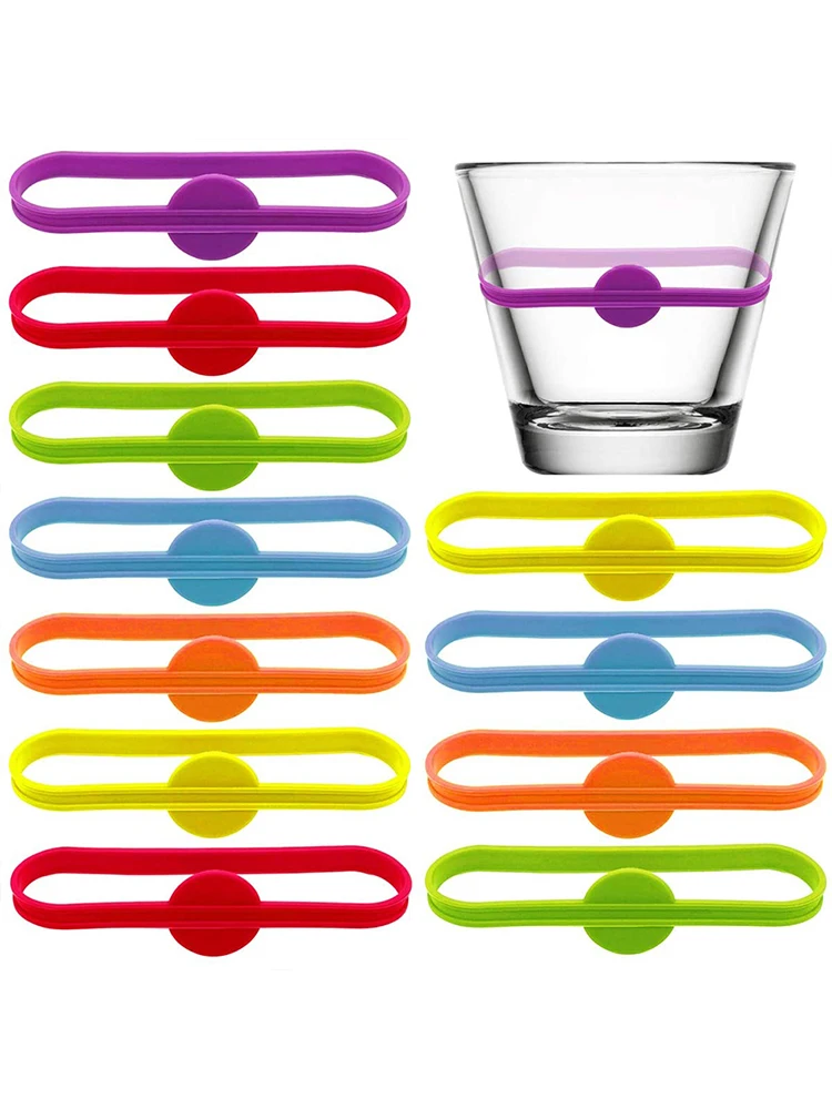 6/12/24/36pcs Wine Glass Marker Set Drinking Recognizer Tag Glasses Silicone Strip Label Barware Bar Party Accessories
6/12/24/36pcs Wine Glass Marker Set Drinking Recognizer Tag Glasses Silicone Strip Label Barware Bar Party Accessories
