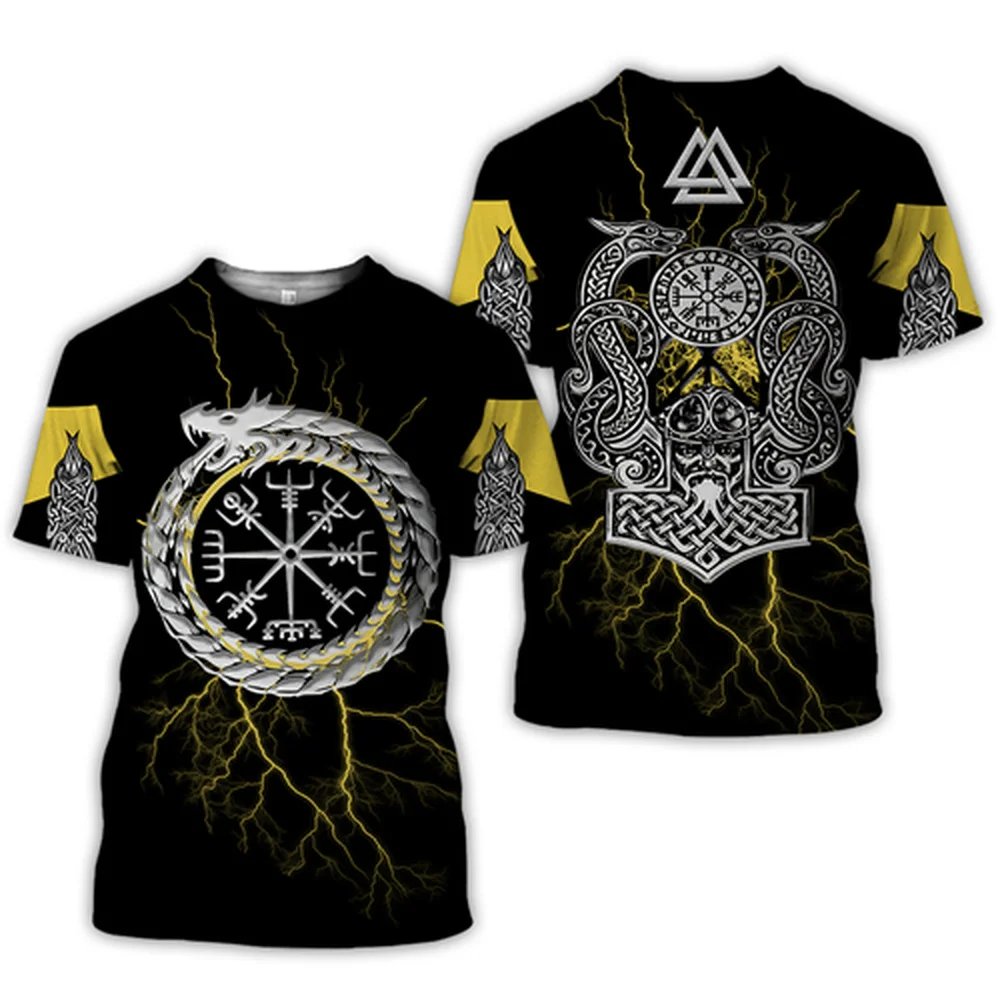 CLOOCL Summer Men T-shirt Viking Wolf and Dragon Tattoo T-shirt 3D Printed Harajuku Casual Style Short Sleeve Tee Unisex Tops
CLOOCL Summer Men T-shirt Viking Wolf and Dragon Tattoo T-shirt 3D Printed Harajuku Casual Style Short Sleeve Tee Unisex Tops