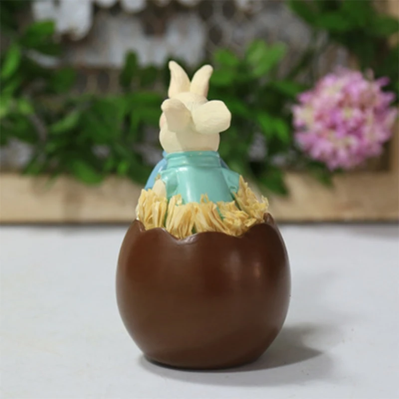 Bunny Couple Eggshell Ornaments Spring Easter Decoration Micro Landscape Figurine Resin Miniature
Bunny Couple Eggshell Ornaments Spring Easter Decoration Micro Landscape Figurine Resin Miniature