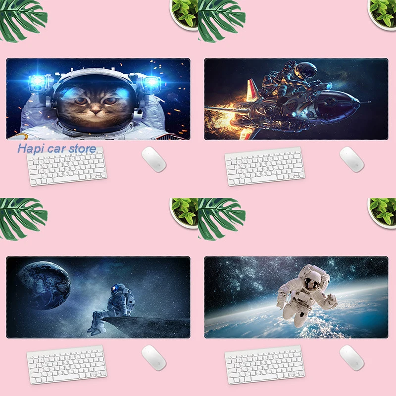 30x80cm Universe Starry Sky Astronaut Space Writing Gaming Desk Mats Kawaii Mouse Pad Large Deskpad Laptop Mouse Mat for Office
30x80cm Universe Starry Sky Astronaut Space Writing Gaming Desk Mats Kawaii Mouse Pad Large Deskpad Laptop Mouse Mat for Office