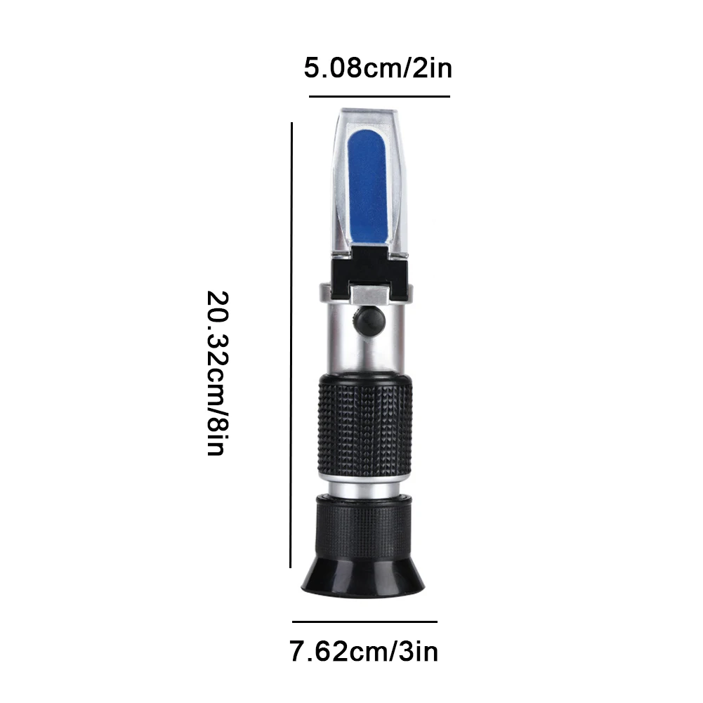 Automotive Antifreez Refractometer 4 In 1 Engine Fluid Glycol Freezing Point Urea Battery Refractometer Glass Water Tester Meter
Automotive Antifreez Refractometer 4 In 1 Engine Fluid Glycol Freezing Point Urea Battery Refractometer Glass Water Tester Meter