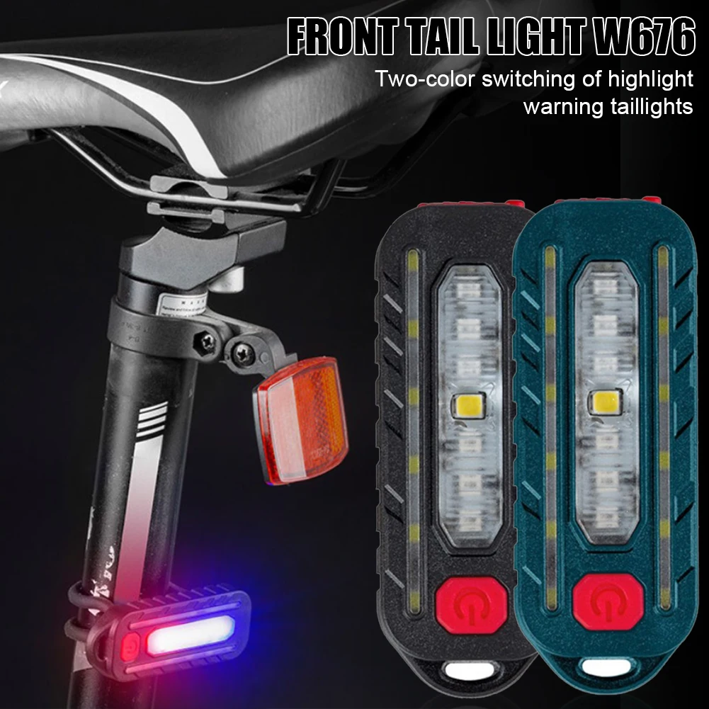 Bicycle Headlight LED Front Rear Light Rechargeable 5 Modes MTB Road Bike Taillight Safety Warning Light Waterproof Flashlight
Bicycle Headlight LED Front Rear Light Rechargeable 5 Modes MTB Road Bike Taillight Safety Warning Light Waterproof Flashlight