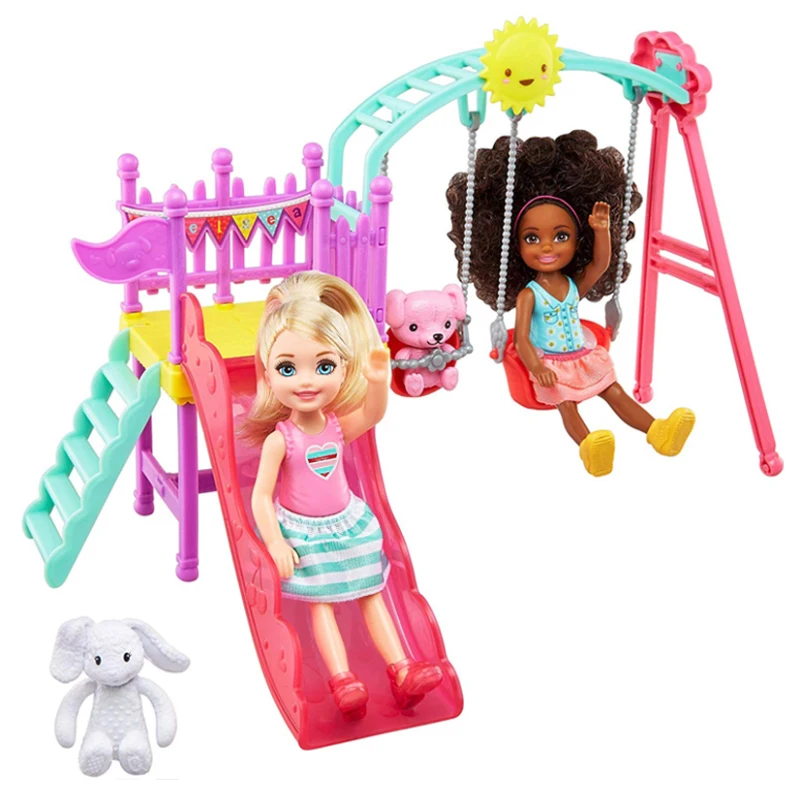Оригинальная кукла Барби маленький парк развлечений Келли Подарочная сумка 2