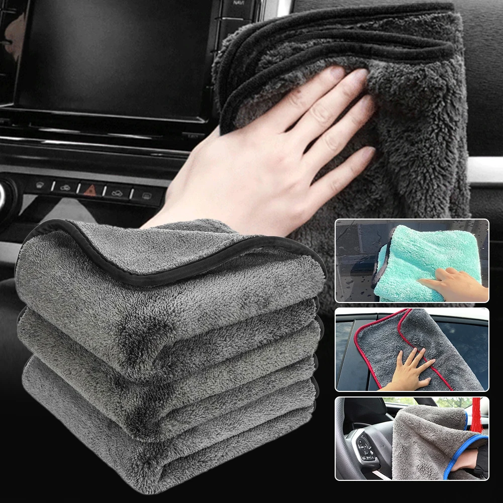 Soft Car Wash Towel 1200GSM High Density Microfiber Towel Super Absorbent Car Cleaning Detailing Drying Cloth Auto Care Towel
Soft Car Wash Towel 1200GSM High Density Microfiber Towel Super Absorbent Car Cleaning Detailing Drying Cloth Auto Care Towel