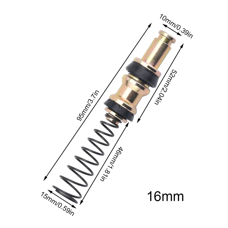 SPEEDWOW Motorcycle Clutch Brake Pump 11mm 12.7mm 14mm 16mm Piston Plunger 1 Set Master Cylinder Piston Rigs Repair Accessories
SPEEDWOW Motorcycle Clutch Brake Pump 11mm 12.7mm 14mm 16mm Piston Plunger 1 Set Master Cylinder Piston Rigs Repair Accessories