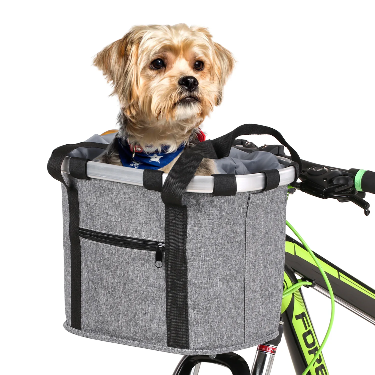 Bicycle Front Basket Removable Waterproof Bike Handlebar Basket Pet Carrier Bag Outdoor for Cycling Supplies Akcesoria Rowerowe
Bicycle Front Basket Removable Waterproof Bike Handlebar Basket Pet Carrier Bag Outdoor for Cycling Supplies Akcesoria Rowerowe