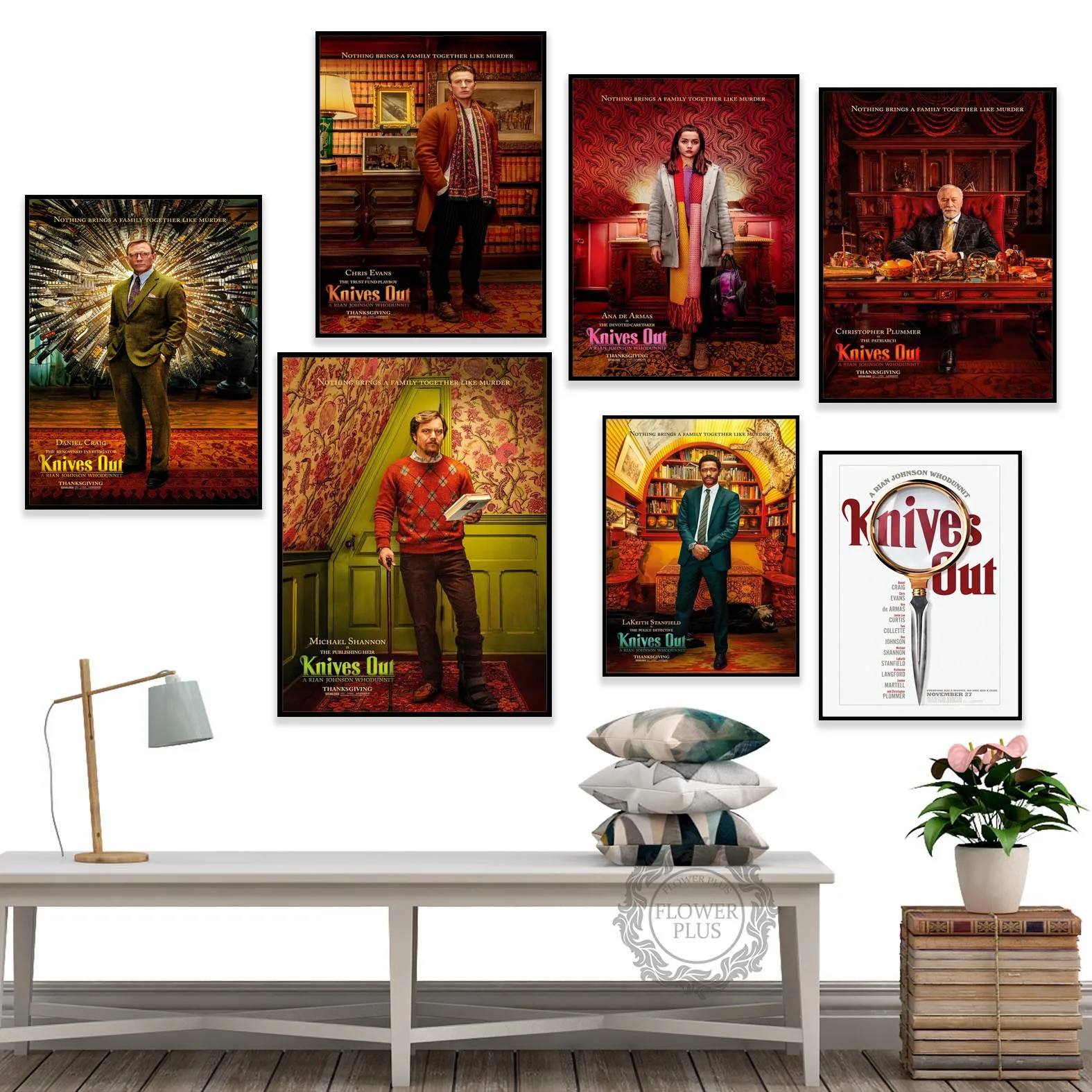 2019 Latest American Suspense Thriller Movie Knives Out Canvas Painting Poster Cuadros Decoracion Salon No Frame
2019 Latest American Suspense Thriller Movie Knives Out Canvas Painting Poster Cuadros Decoracion Salon No Frame