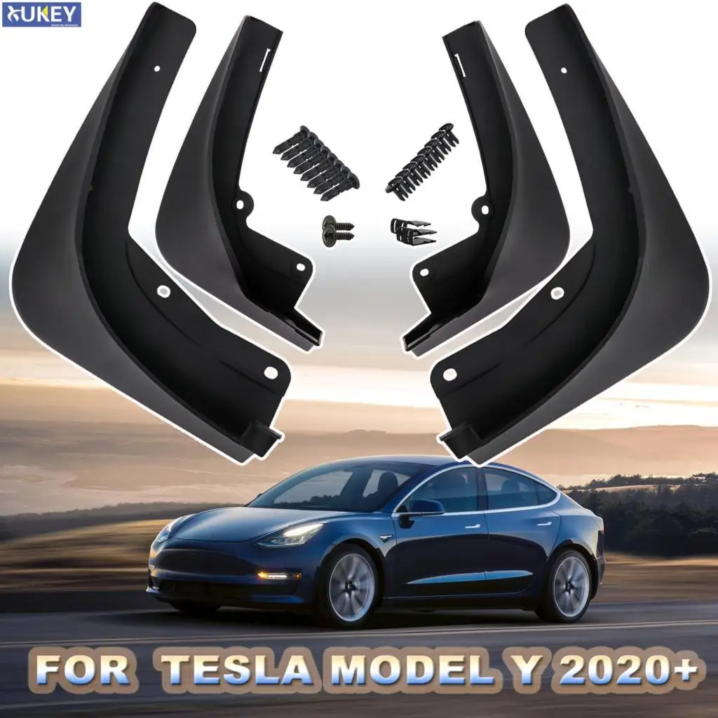 4Pcs For Tesla Model Y 2020 2021 Mudflaps Mud Guards Flaps Splash Mudguard Fender Liner Front Rear Car Accessories Wheel styling
4Pcs For Tesla Model Y 2020 2021 Mudflaps Mud Guards Flaps Splash Mudguard Fender Liner Front Rear Car Accessories Wheel styling