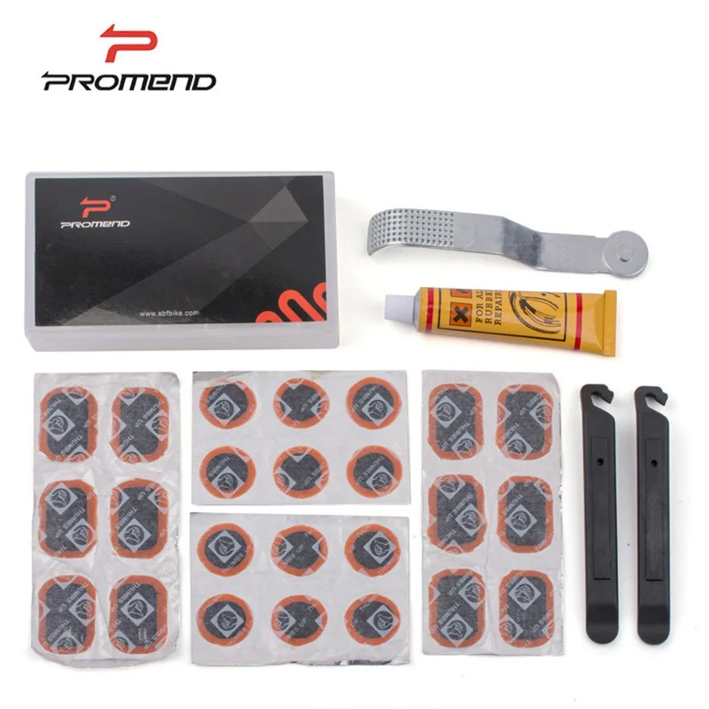 Bicycle Puncture Repair Set With Box Bike Square / Round Tyre Patches Tire Lever File Glue Rubber Cycling Maintenance Tool Kit
Bicycle Puncture Repair Set With Box Bike Square / Round Tyre Patches Tire Lever File Glue Rubber Cycling Maintenance Tool Kit