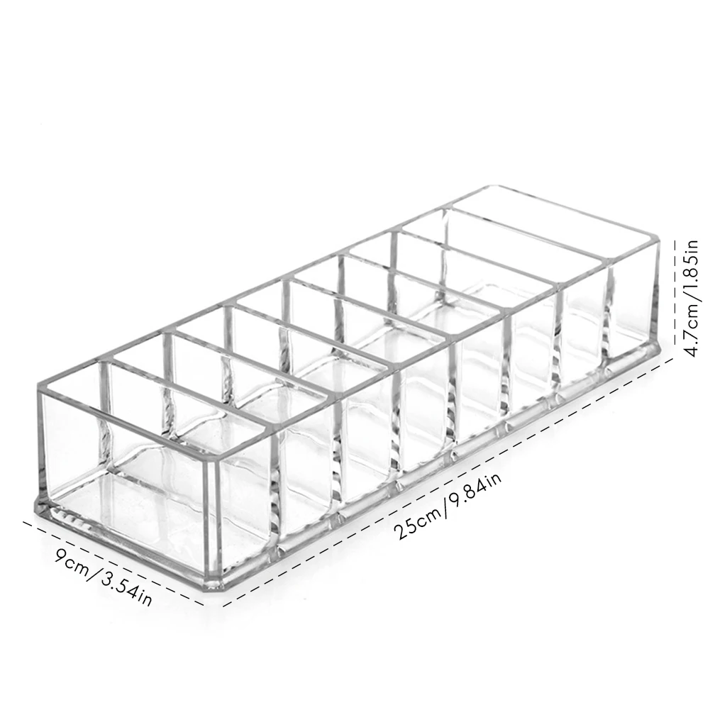 8 Slots Cosmetic Organizer Powder Storage Box Household Women Makeup Tool Case Cosmetic Storage Container
8 Slots Cosmetic Organizer Powder Storage Box Household Women Makeup Tool Case Cosmetic Storage Container