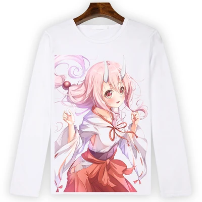 That Time I Got Reincarnated as a Slime TShirts Cool T-shirt New Fashion Casual Long Sleeve T-shirt Tops
That Time I Got Reincarnated as a Slime TShirts Cool T-shirt New Fashion Casual Long Sleeve T-shirt Tops