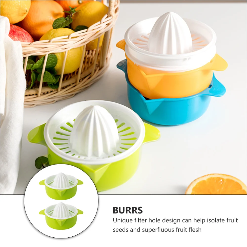 2Pcs Manual Fruit Juicers Lightweight Fruit Maker Simple Lemon Squeezers 
2Pcs Manual Fruit Juicers Lightweight Fruit Maker Simple Lemon Squeezers