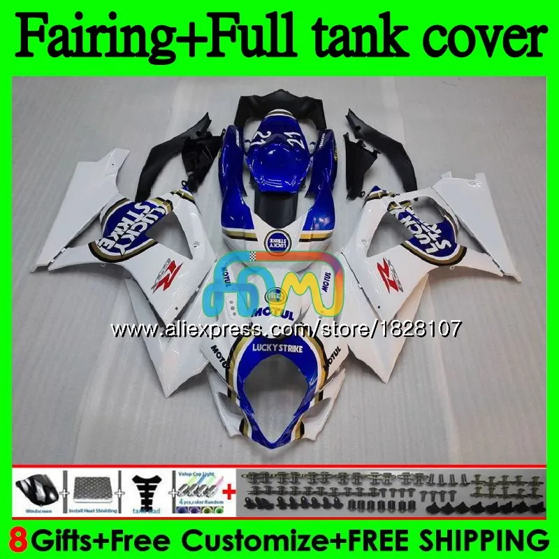 Body +Tank For SUZUKI Lucky blue GSXR1000 CC GSXR-1000 K7 GSXR 1000 1000CC 99BS.3 GSX-R1000 GSX R1000 07 08 2007 2008 Fairing
Body +Tank For SUZUKI Lucky blue GSXR1000 CC GSXR-1000 K7 GSXR 1000 1000CC 99BS.3 GSX-R1000 GSX R1000 07 08 2007 2008 Fairing